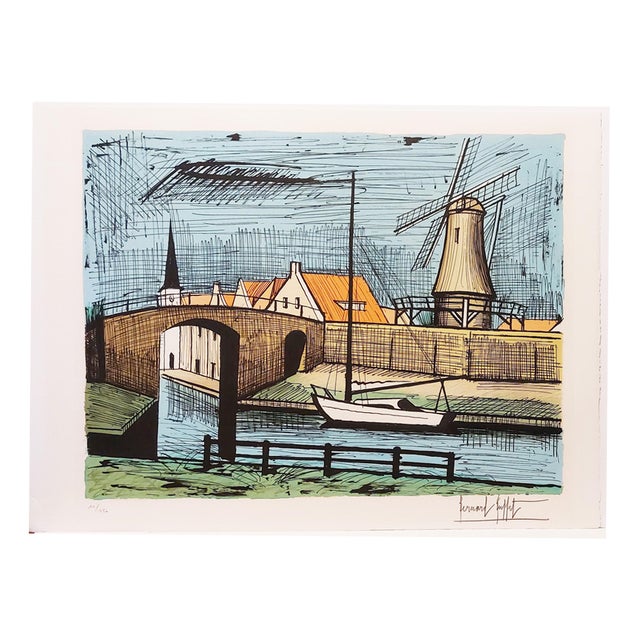 Bernard Buffet, Sloten, 20th Century, Lithograph For Sale