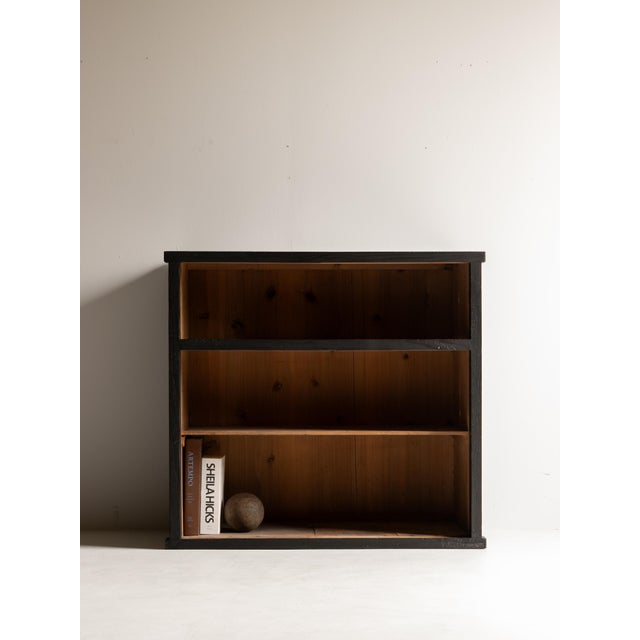 Japanese Antique Wabi Sabi Black Tansu 1860s-1900s / Chests Cabinet For Sale - Image 9 of 18