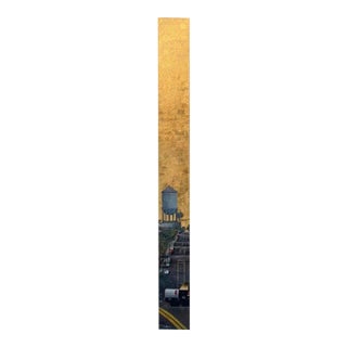 Duke Windsor, Contemporary Cityscape Acrylic Painting, "Tower Totem No. 1" For Sale