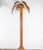 Large, sculptural rattan wall sconces depicting coconut palms. The palm fronds are removable (convenient for transport)...
