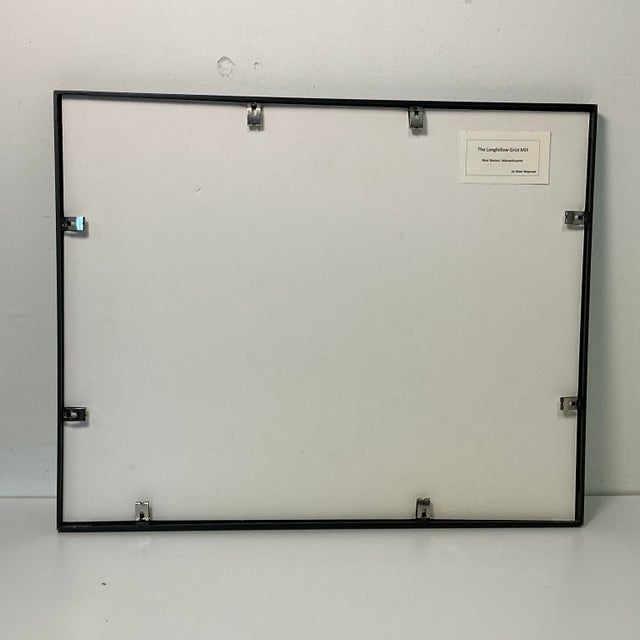 1990s Vintage Americana Colonial Time-Lapsed Photography, the Longfellow Grist Mill by Steve Wegernast For Sale - Image 11 of 14