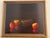 Dark Academia Vintage Italian Still Life Chromolithograph I. Gold Frame For Sale - Image 4 of 5