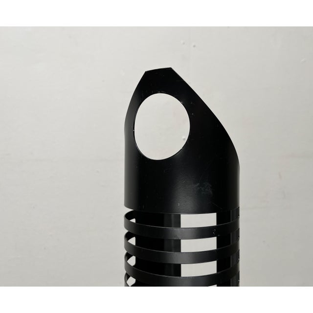 Postmodern Metal and Marble CD Rack Tower, 1980s For Sale - Image 12 of 18