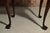 Vintage L. & j.g. Stickley Solid Cherry Oval End Table Queen Anne Cabriole Leg For Sale In Chicago - Image 6 of 8