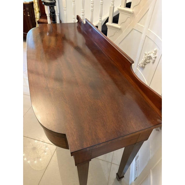 Antique Regency Mahogany Serving or Side Table, 1815 For Sale - Image 12 of 16