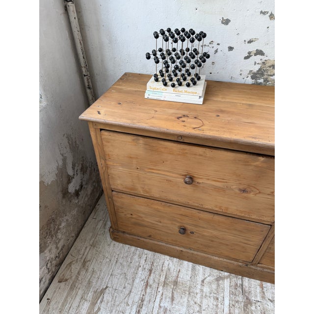 Vintage Pine Chest of Drawers, 1950s For Sale - Image 12 of 18