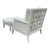 Ethan Allen Grayson Lounge Chair & Ottoman - 2 Piece Set For Sale