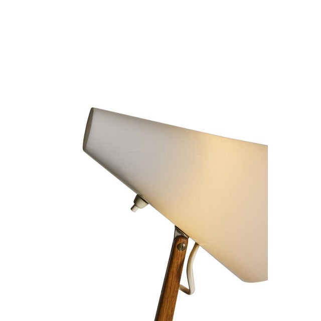 1950s Mid-Century Giraffe Lamp in Teak by Uno & Östen Kristiansson for Luxus Vittsjö, Sweden, 1950s For Sale - Image 5 of 7