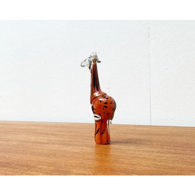 Vintage Handmade African Glass Giraffe from Ngwenya Glass For Sale - Image 18 of 18