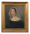 Lombard School Artist, Portrait of a Young Woman, Mid-19th Century, Oil Painting on Canvas, Framed For Sale