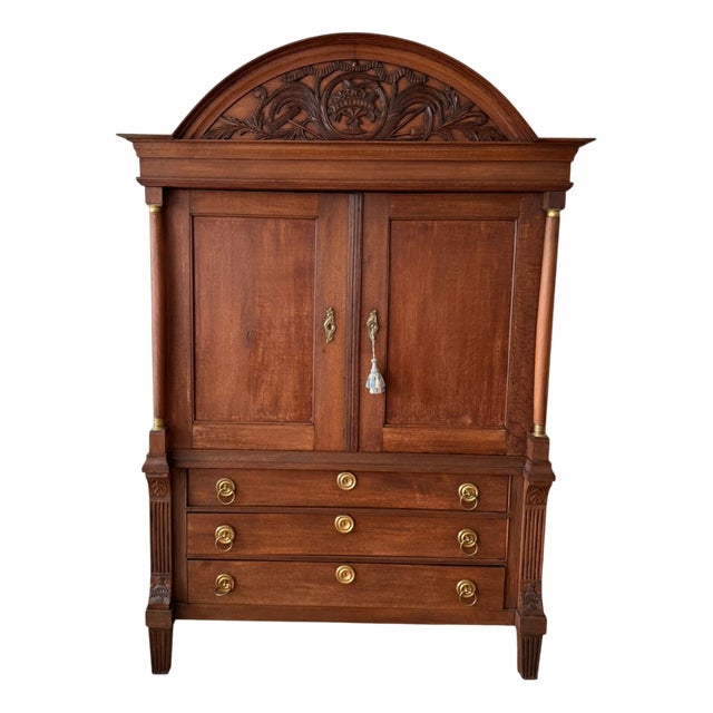 Drente Cupboard in Oak, 1900s For Sale