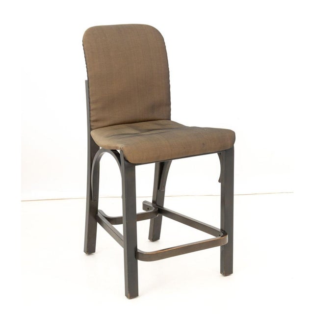 Early 21st Century Contemporary Painted Wood Counter Stools, 6 For Sale - Image 5 of 8