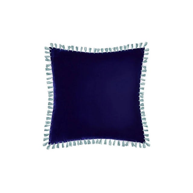 Celebrate your inner goddess with our luxurious Italian-made velvet cushion covers, featuring detailed multicolored thread...