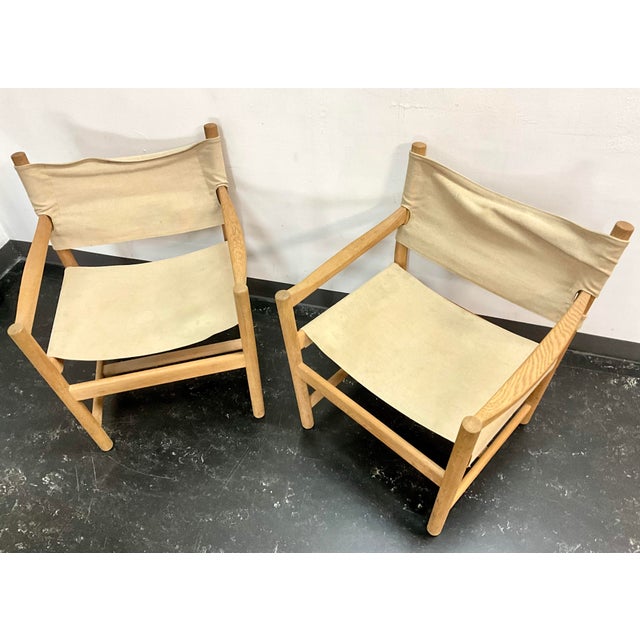 Set of Mid-Century Modern Safari Easy Chairs by Ditte & Adrian Heath for FDB Mobler, 1960s For Sale - Image 14 of 18