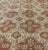 All-Over Blossom and Palmette Design Vintage Turkish Oushak Rug in Brown Tones For Sale In Atlanta - Image 6 of 8