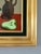 Paint 1978 Modernist 'Pear Arrangement' Vintage Still Life Tempera Painting by Swedish Artist Eric Cederberg (1897-1984), Framed For Sale - Image 7 of 11