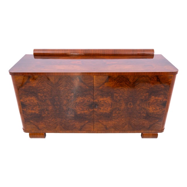 Vintage Art Deco Buffet, Poland, 1930 For Sale