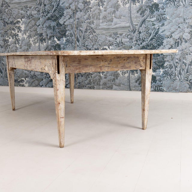 19th C. Italian Table From a Convent in Original Paint For Sale - Image 13 of 13
