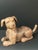 Late 20th Century Vintage Carved Solid Wood Dog Sculpture For Sale - Image 5 of 9