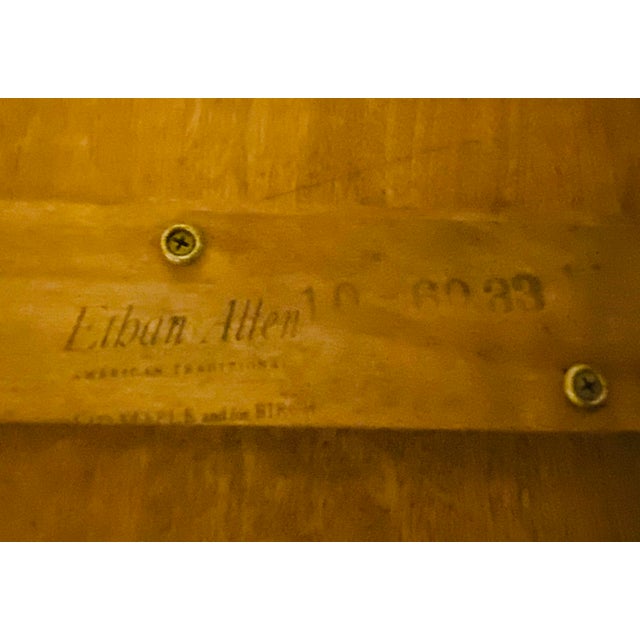 1960s Ethan Allen Early American Dining Table With 2 Leaves For Sale - Image 5 of 5