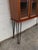 Wood Mid Century Modern Display China Cabinet With Hairpin Legs 6240 For Sale - Image 7 of 14