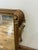 Wood Vintage Hollywood Regency Gold Laurel Crest Wall Mirror For Sale - Image 7 of 9