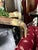 Rustic European Vintage Horns and Leather Wall Hanging With Studded Details For Sale - Image 3 of 12