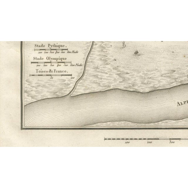 Early 19th Century Ancient Olympia and Olympic Games Site Plan from Ambroise Tardieu, 1825 For Sale - Image 5 of 13