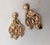 Vintage 1950s Signed Crown Trifari Clear Rhinestone Chandelier Clip Earrings- 2 Pieces For Sale In Philadelphia - Image 6 of 7