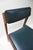 Scandinavian Teak and Green Leatherette Dining Chairs, 1960s, Set of 4 For Sale - Image 15 of 18