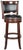 With it's pretty low-profile backrest, the Swivel Barstool is a comfortable choice for transitional rooms. Upholstered...