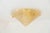 Gold Murano Glass Flush Mount with Brass Base from Sylcom Lighting, Venice, Italy, 1990s For Sale - Image 8 of 14