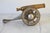 Mid 20th Century Vintage Brass and Metal Cannon For Sale - Image 5 of 9