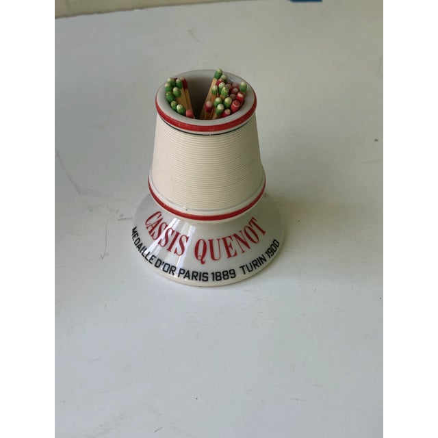 1900 Cassis Quenot French Porcelain Match Striker For Sale In New York - Image 6 of 7