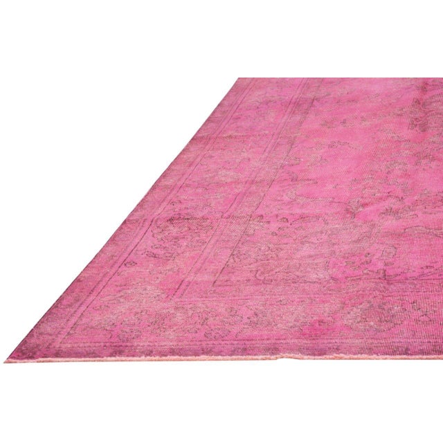 Vintage Hand Knotted Wool Rug, 9'7''x12'8" For Sale - Image 4 of 5