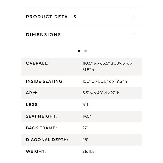Pottery Barn: Jake Leather Sectional, Indigo For Sale - Image 9 of 10