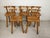 Brutalized Elm High Chairs, 1980s, Set of 5 For Sale - Image 16 of 16