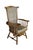 Mid-Century Modern 1960's Heywood Wakefield Windsor Back Maple Writing Desk Arm Chair With Drawer For Sale - Image 3 of 18