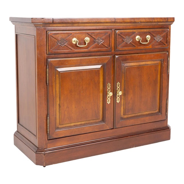 Century Furniture Traditional Expanding Bar For Sale