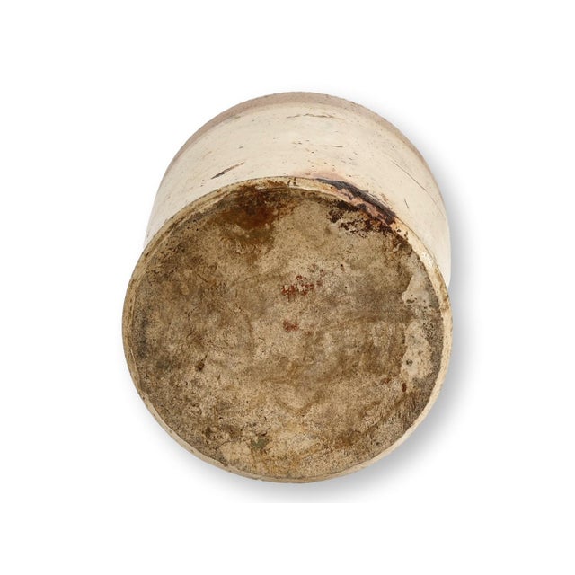 19thC English Stoneware Crock For Sale - Image 4 of 6