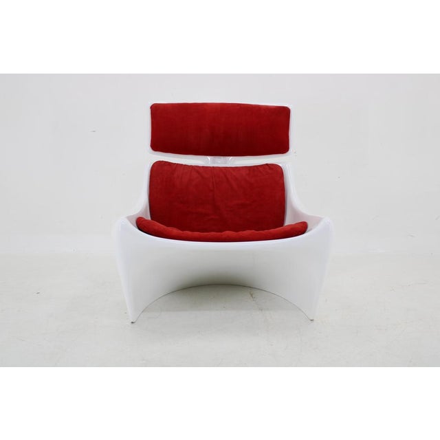Fiberglass President Lounge Chair by Steen Ostergaard for Cado, Denmark, 1960s For Sale - Image 3 of 18