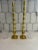 Late 20th Century Late 20th Century Brass Candlestick Votives - A Pair For Sale - Image 5 of 10