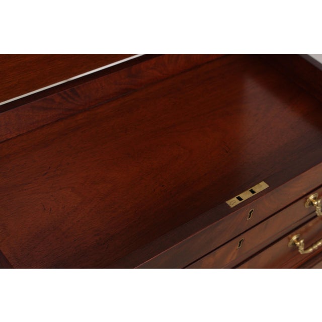 Wood Baker Colonial Williamsburg Mahogany Silver Chest For Sale - Image 7 of 17