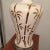 Late 20th Century Hollywood Palm Regency Faux Bamboo Lamp For Sale - Image 4 of 6