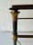 Brass Maison Charles Neoclassical Bronze 2 patina Console For Sale - Image 8 of 12