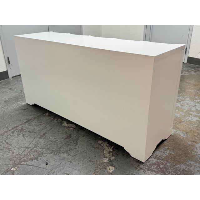 Oly Studio Jackson Buffet, White Enamel For Sale In San Francisco - Image 6 of 12