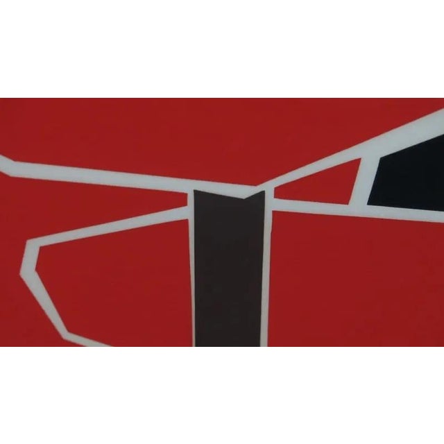 Contemporary Two Signed and Numbered Dienstag Serigraphs - 1970's- Set of 2 For Sale - Image 3 of 6