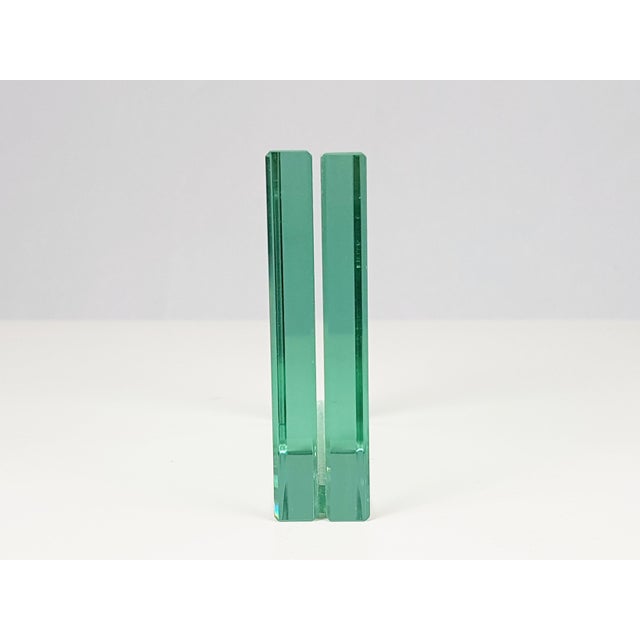 Cut Glass Ashtrays and Picture Frame from Gallotti & Radice, 1980s, Set of 3 For Sale - Image 4 of 8