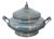 Vintage Soup Tureen in Silver Metal With Lid For Sale