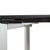 Metal Dark Grey Dining Table with Silver Legs from Rosenthal For Sale - Image 7 of 14